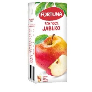 Obuolių sultys FORTUNA, 200 ml